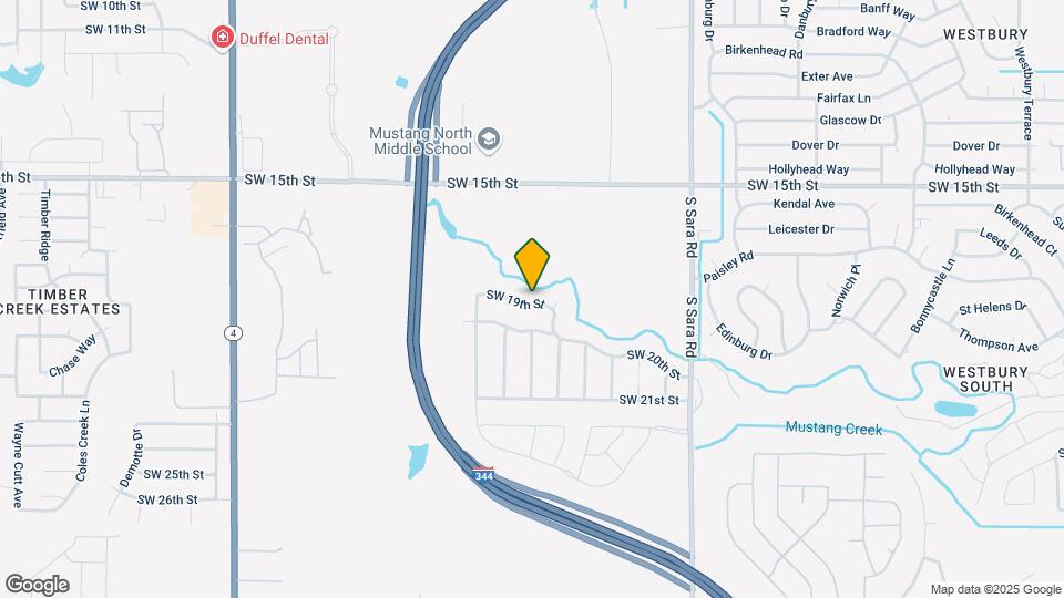 10901 SW 19th St Map and Location Details