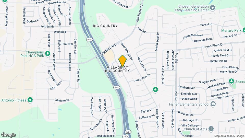 2606 Buffalo Pass Dr Map and Location Details