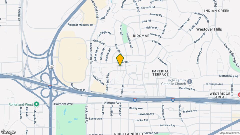 Ridgmar Townhomes Map and Location Details