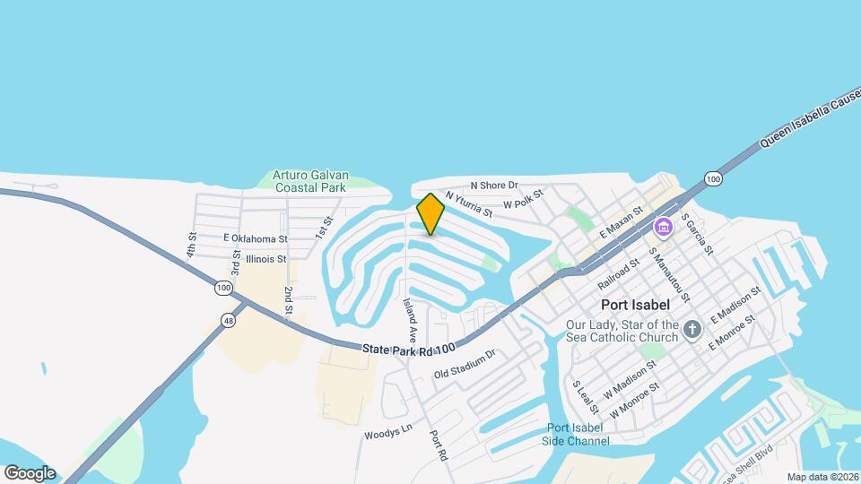 1113 Pompano Ave Map and Location Details