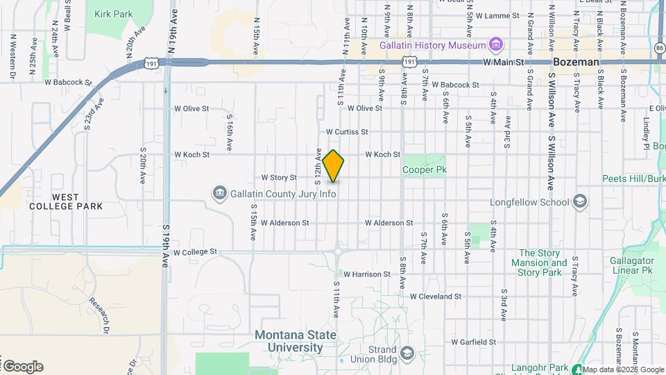 509 S 11th Ave, Unit 509B Mapa y Detalles de la Ubicación