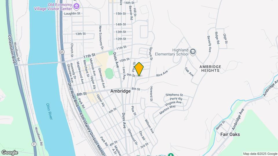 1015 Rice Ave-Unit -Apartment #2 Map and Location Details