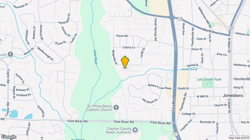 587 Sycamore Dr Map and Location Details