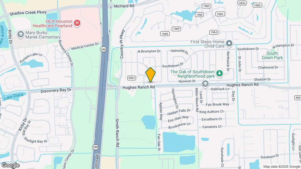 2714 S Brompton Dr Map and Location Details