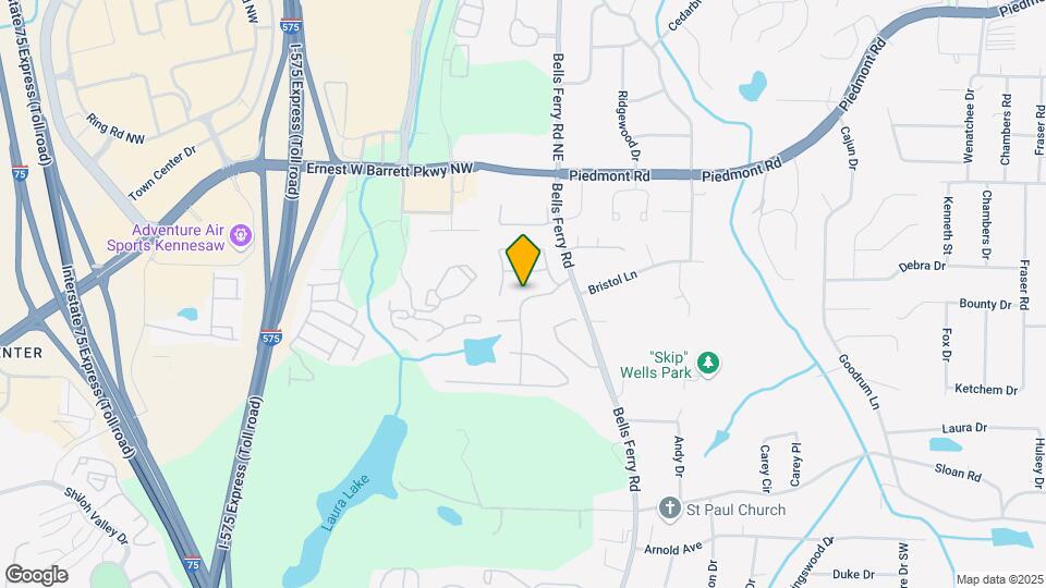 2231 Creekway Dr Map and Location Details