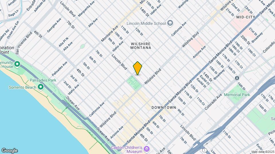 1119 Lincoln Blvd, Unit 1119 Lincoln Blvd Mapa y Detalles de la Ubicación