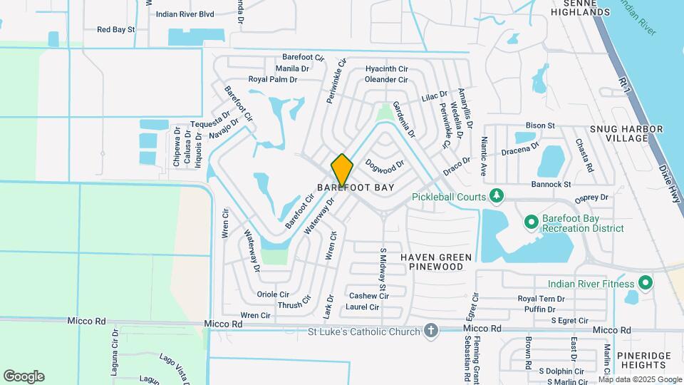 1005 Waterway Dr Map and Location Details