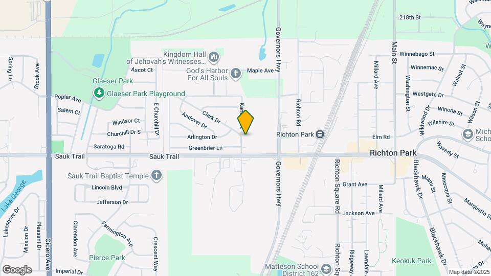 22223 Karlov Ave Map and Location Details