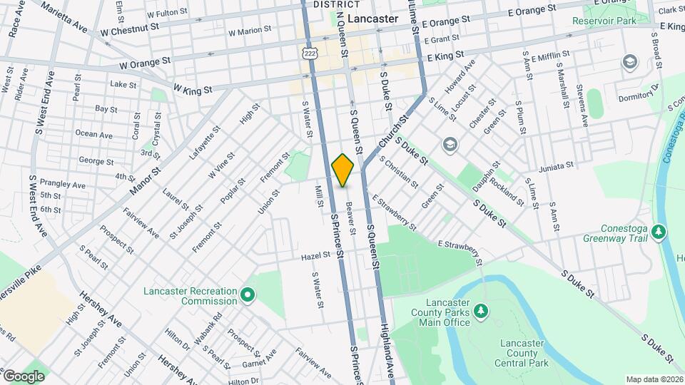 326 Beaver St Map and Location Details