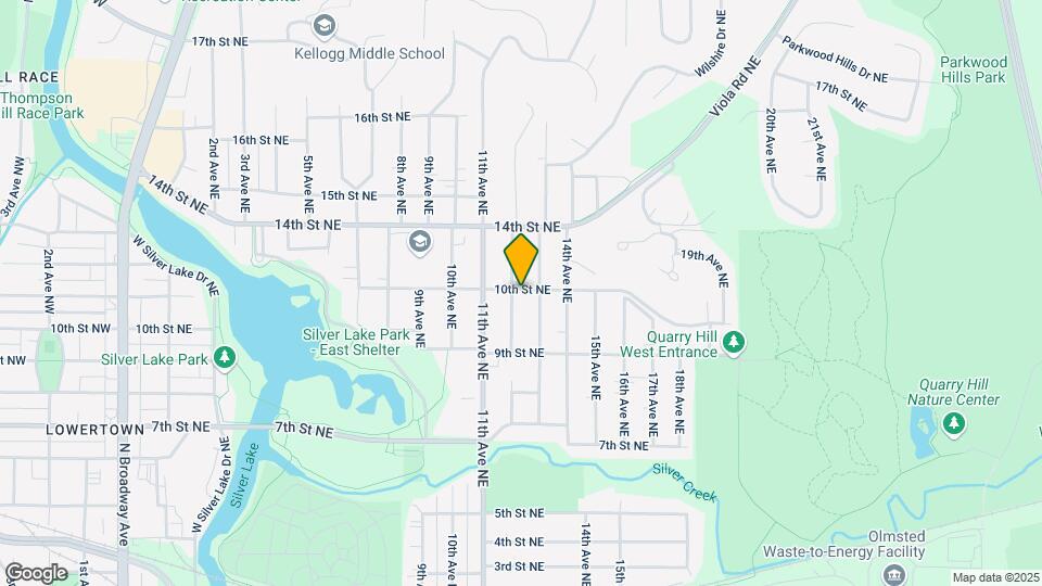 956 12th Ave NE, Unit Main Floor Unit Map and Location Details