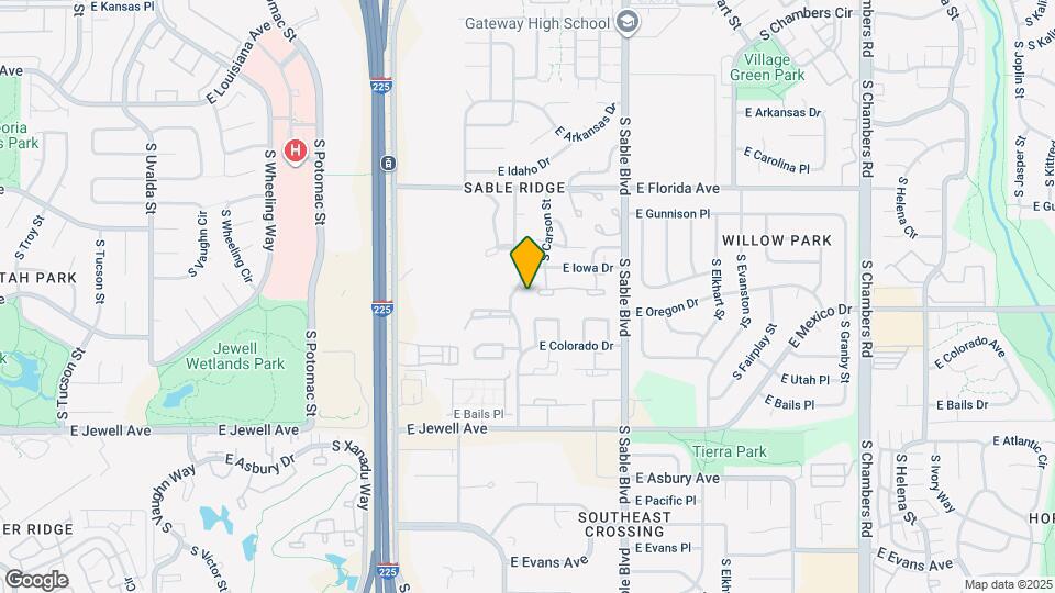 14252 E Hawaii Cir Map and Location Details