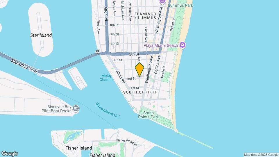 21 Meridian Ave Map and Location Details