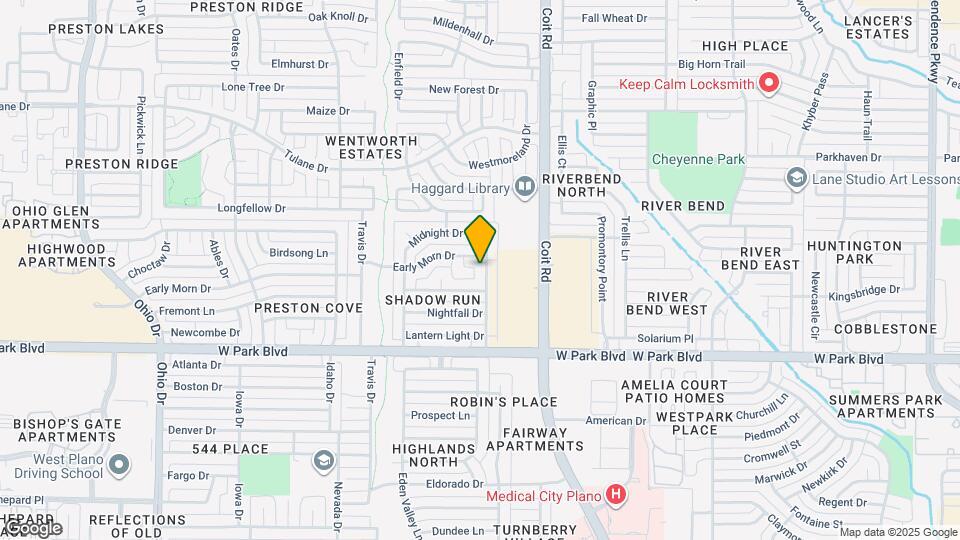 2317 Daybreak Trail Map and Location Details