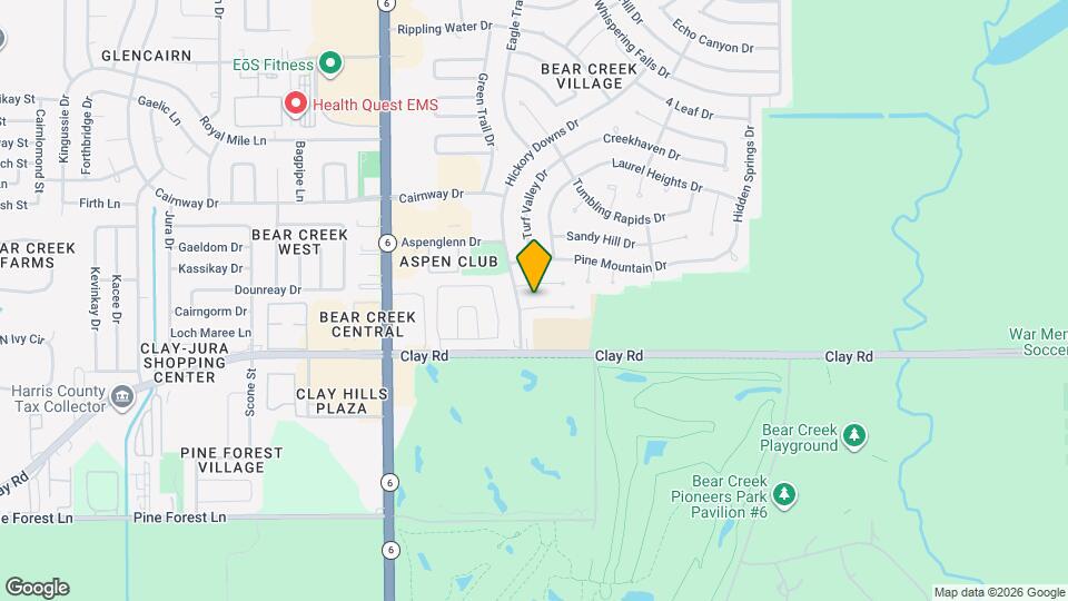 15914 Mill Hollow Dr Map and Location Details