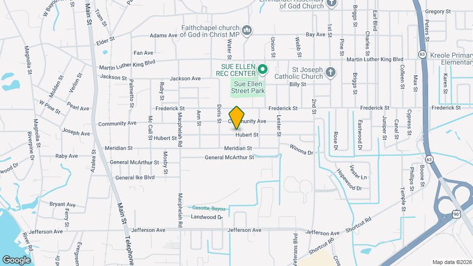 5037 Hubert St Map and Location Details