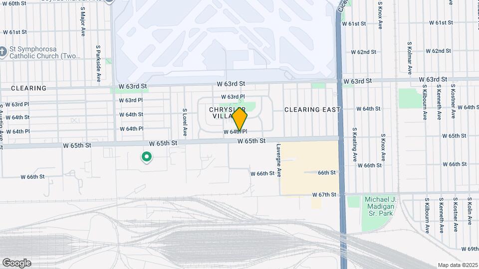 5153 W 64th Pl Map and Location Details