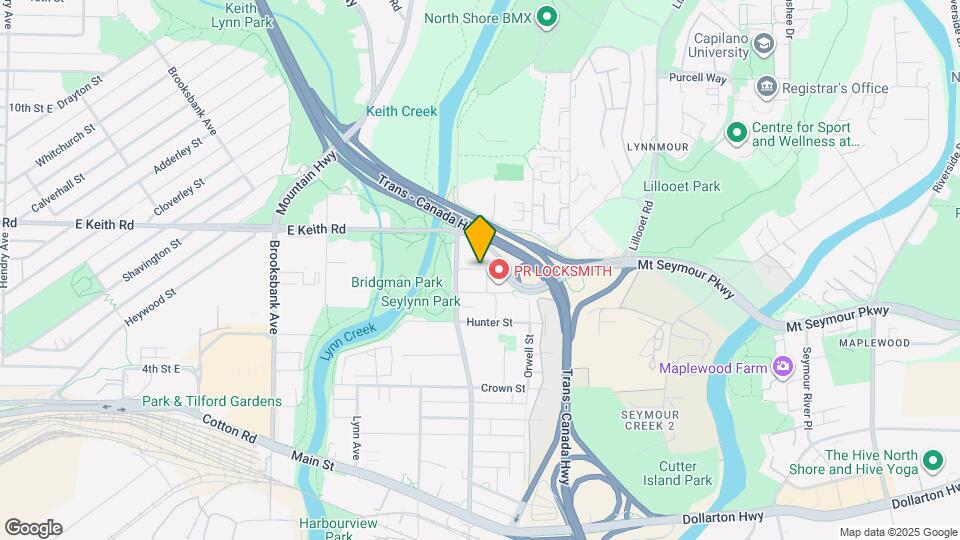 1500 Fern St Map and Location Details