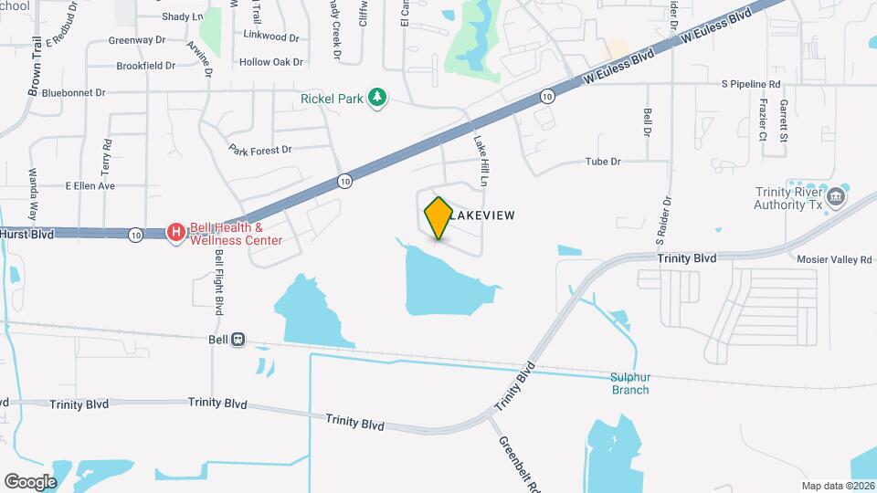 10400 Lake Park Dr Map and Location Details