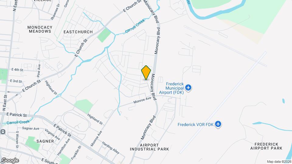 721 Courier Ln Map and Location Details