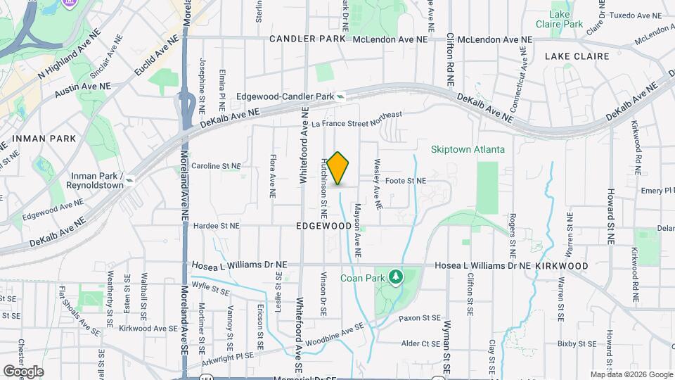 1453 Chipley St NE Map and Location Details