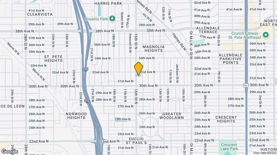 3113 16th St N Map and Location Details