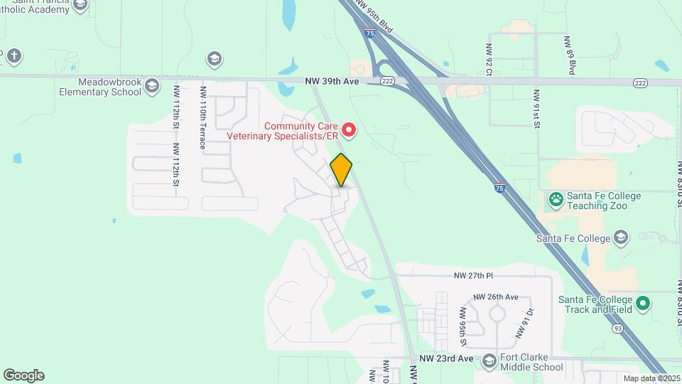 3211 NW 103rd Dr Map and Location Details