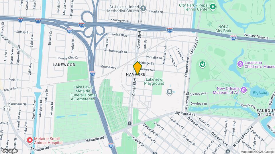 5421 Canal Blvd Map and Location Details