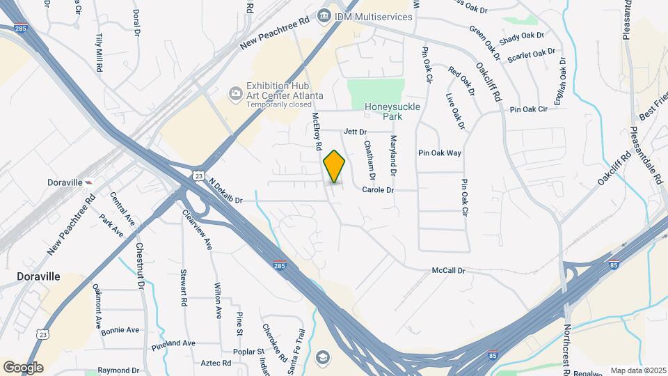 3761 Oxford Cir Map and Location Details