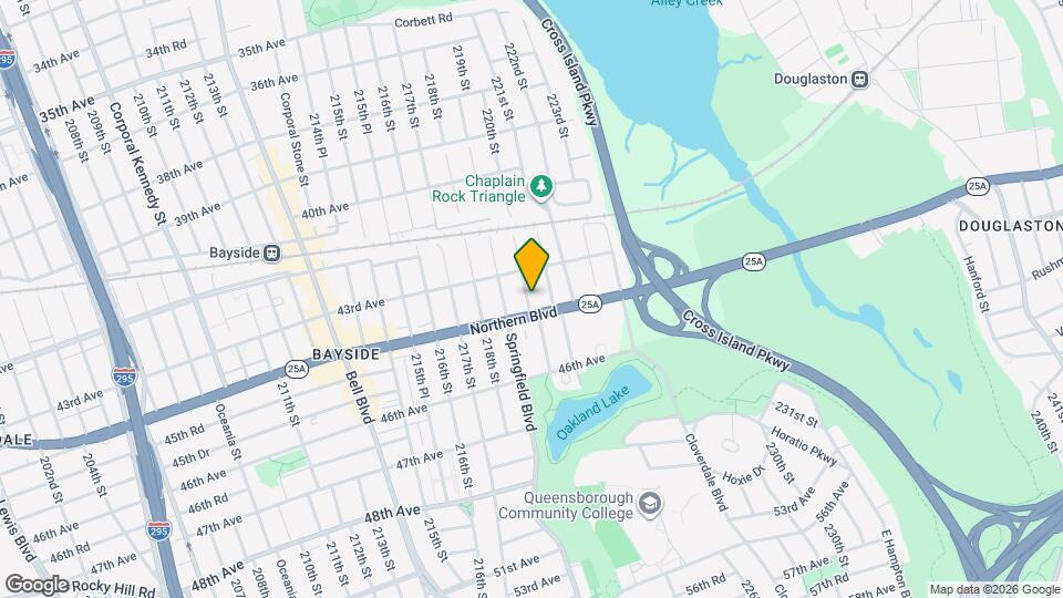 43-27 220th St, Unit 2 Mapa y Detalles de la Ubicación