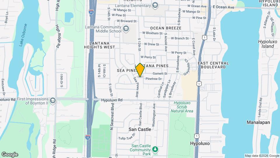 1127 Sea Pines Way Map and Location Details