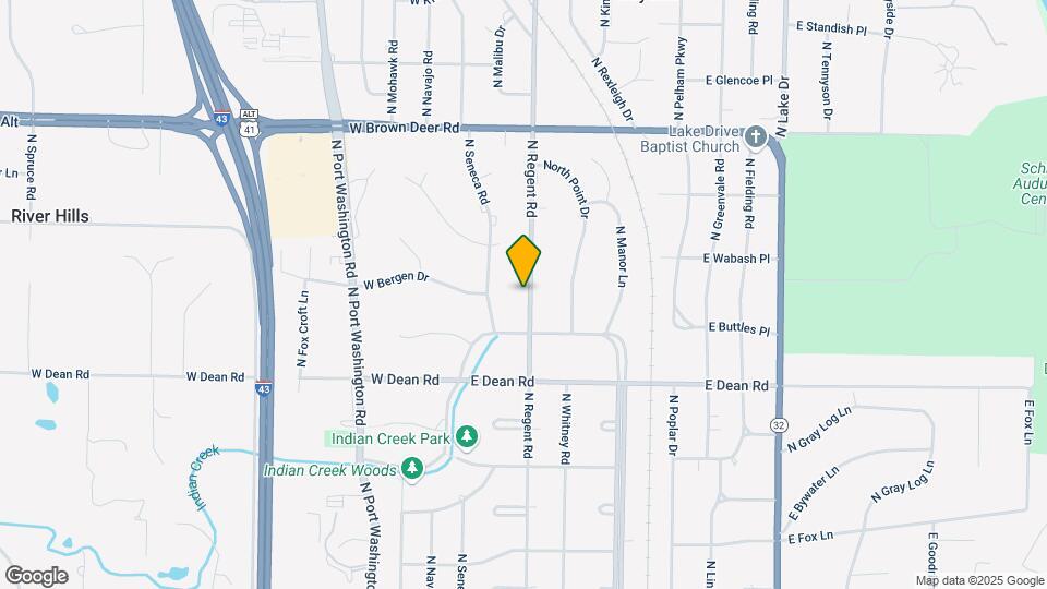 8531 N Regent Rd Mapa y Detalles de la Ubicación