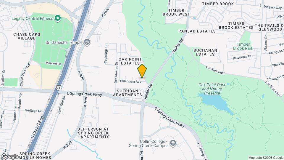 2305 Oklahoma Ave Map and Location Details