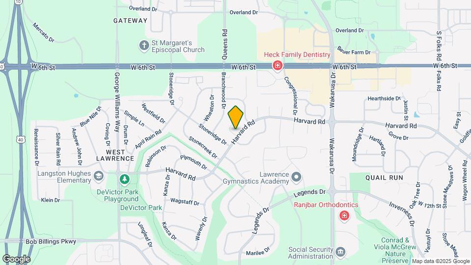 1016 Langston Ct Map and Location Details