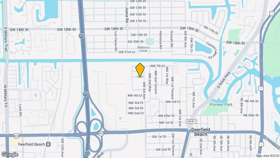 534 NW 3rd Terrace Map and Location Details