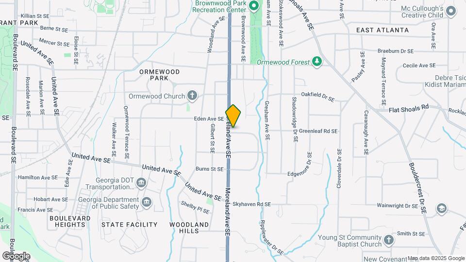 926 Moreland Ave SE Map and Location Details