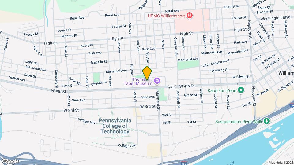 904 W 4th St Mapa y Detalles de la Ubicación