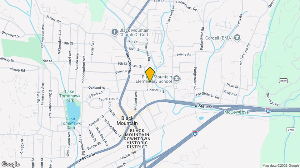 106 Louisa St Map and Location Details