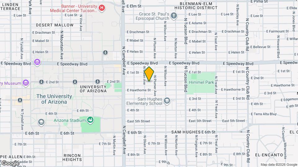 2124 E 2nd St Map and Location Details