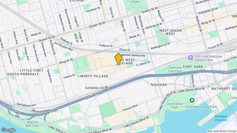 59 E Liberty St Map and Location Details