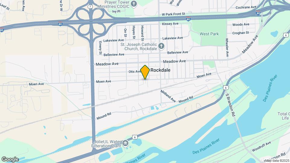 710 Moen Ave Map and Location Details