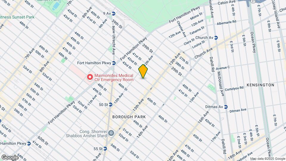 1234 43rd St Map and Location Details