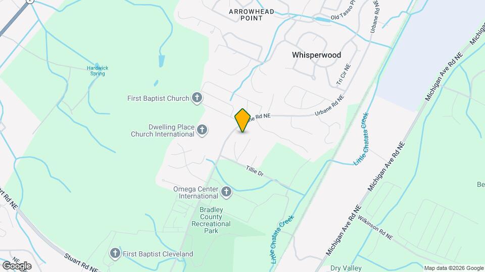 540 Urbane Rd NE Map and Location Details