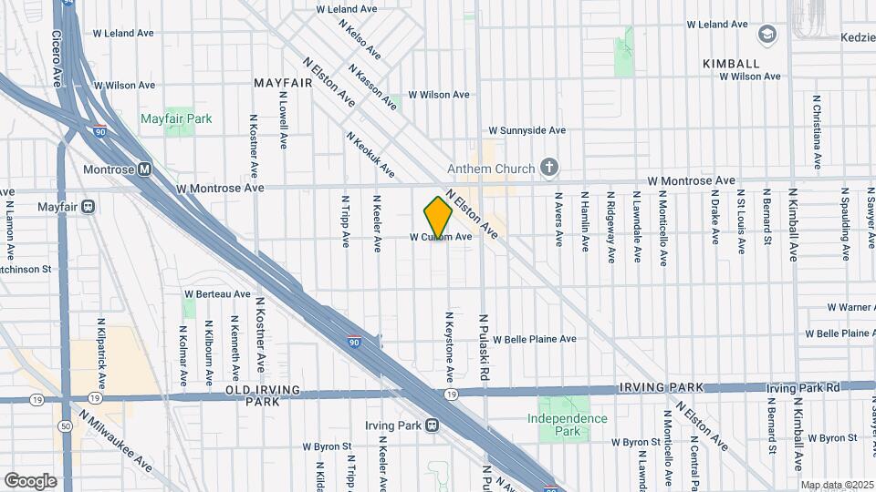 4252 N Keystone Ave, Unit 3N Map and Location Details