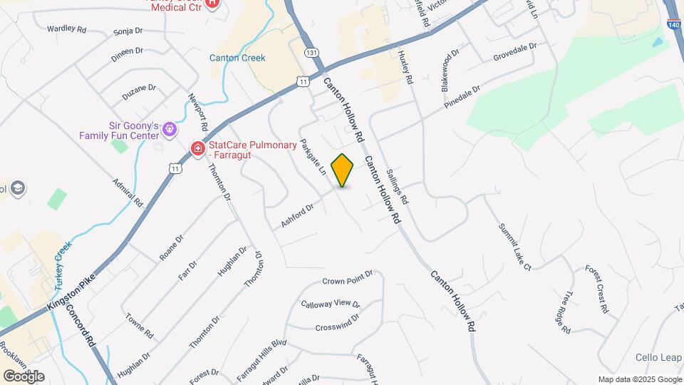 10900 Parkgate Ln Map and Location Details