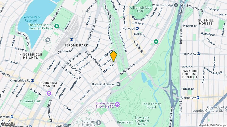 2995 Marion Ave Mapa y Detalles de la Ubicación