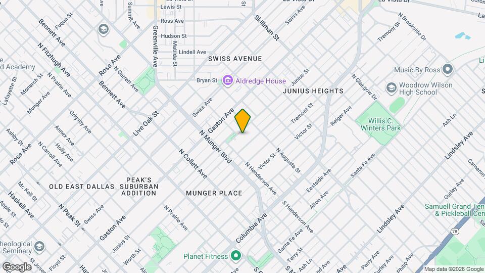 5330 Junius St Map and Location Details