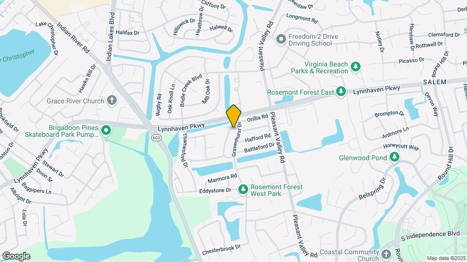 1405 Collingswood Trail Map and Location Details