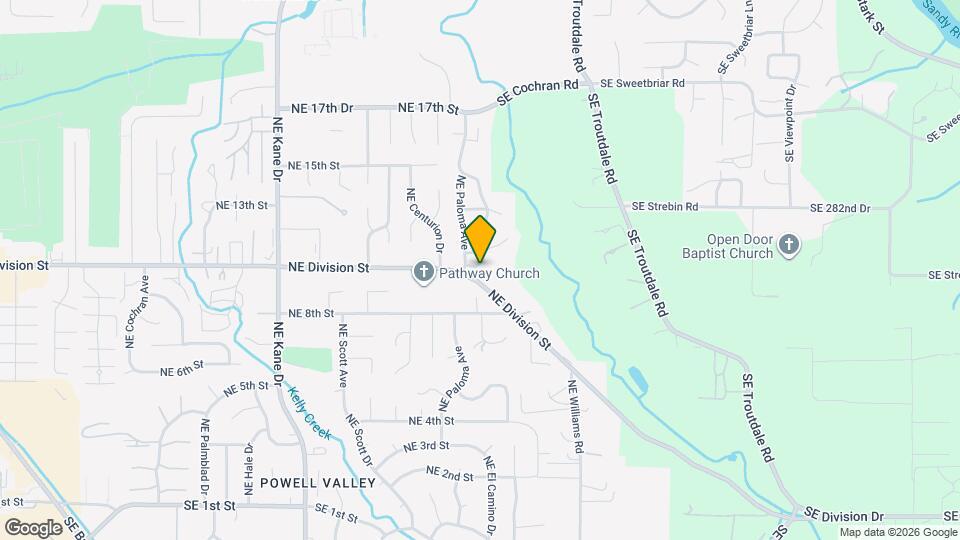 1000 NE Greenway Pl Map and Location Details