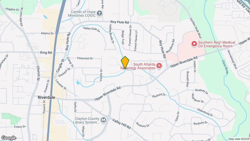 318 River Oak Dr Map and Location Details