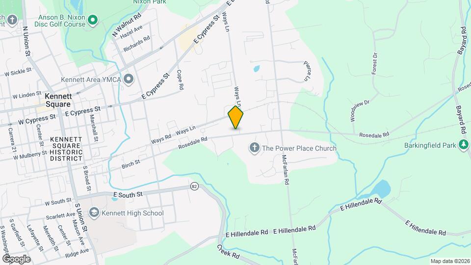 563 Rosedale Rd Map and Location Details